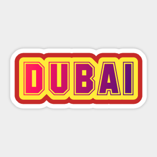 The City of Burj Khalifa Sticker